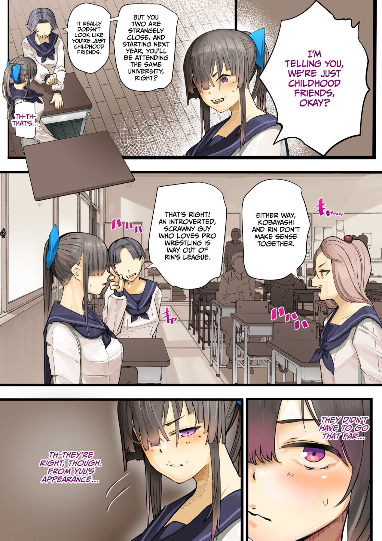 Hentai Manga Comic-I thought I was the one who would deflower.. A shady NTR story - BSS edition --Read-3